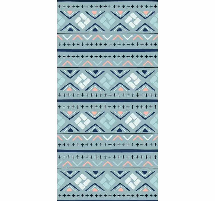 Geometriskt mönstrade motiv Rullgardin modern - Tenstickers
