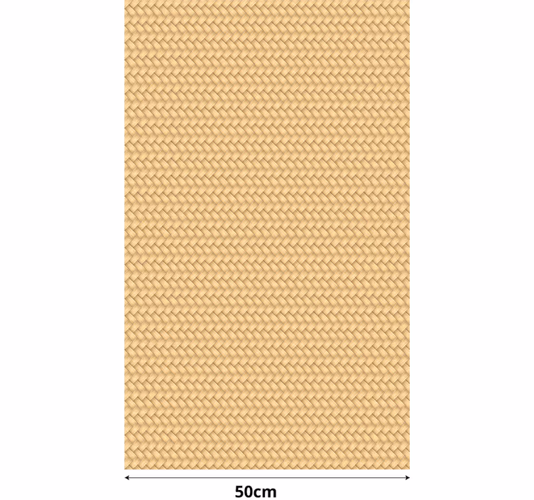 Flätad rustik fönstergardin - Tenstickers