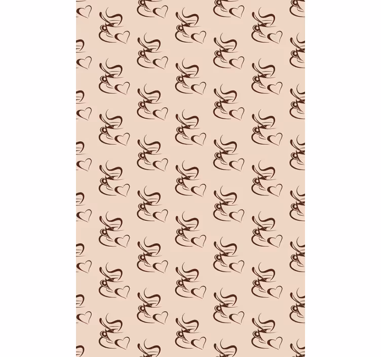 Kaffeskådare illustration rullegardin kök - Tenstickers