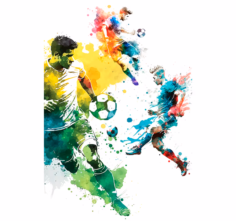Sport i aktion Rullgardin fotboll - Tenstickers