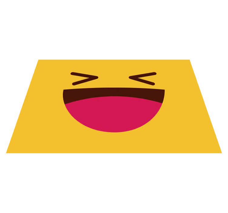 Moderna emoji skrattande ansikte barn bordstabletter - Tenstickers