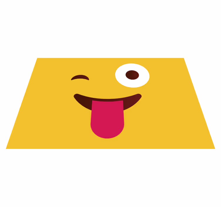 Moderna emoji blinkande ansikte barn bordstabletter - Tenstickers