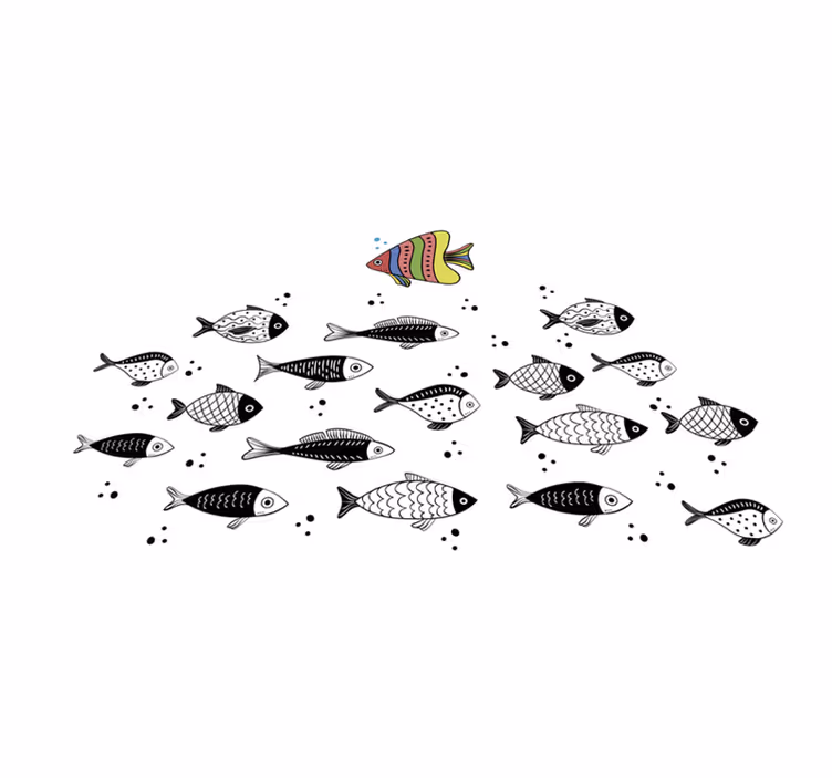 Motström fisk bordstabletter - Tenstickers