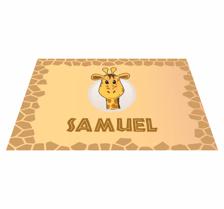 Bordstabletter barnen giraffdesign - Tenstickers
