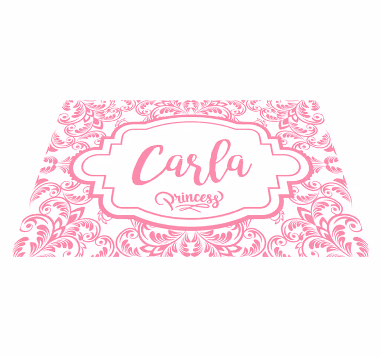 Bordstabletter med namn elegant namn design - Tenstickers