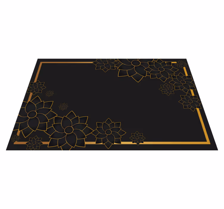 Elegant stil med växter eleganta bordstabletter - Tenstickers