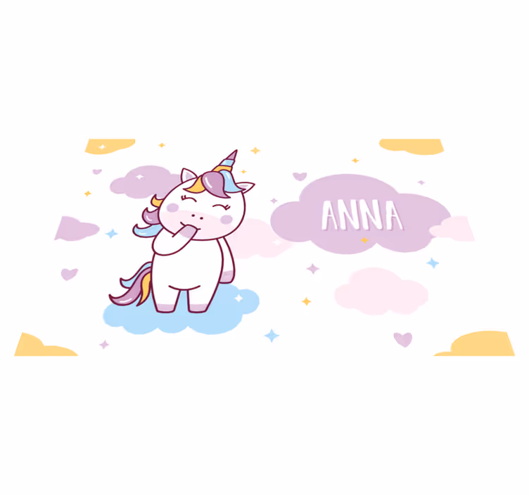 Unicorn anpassningsbara barn bordstabletter - Tenstickers