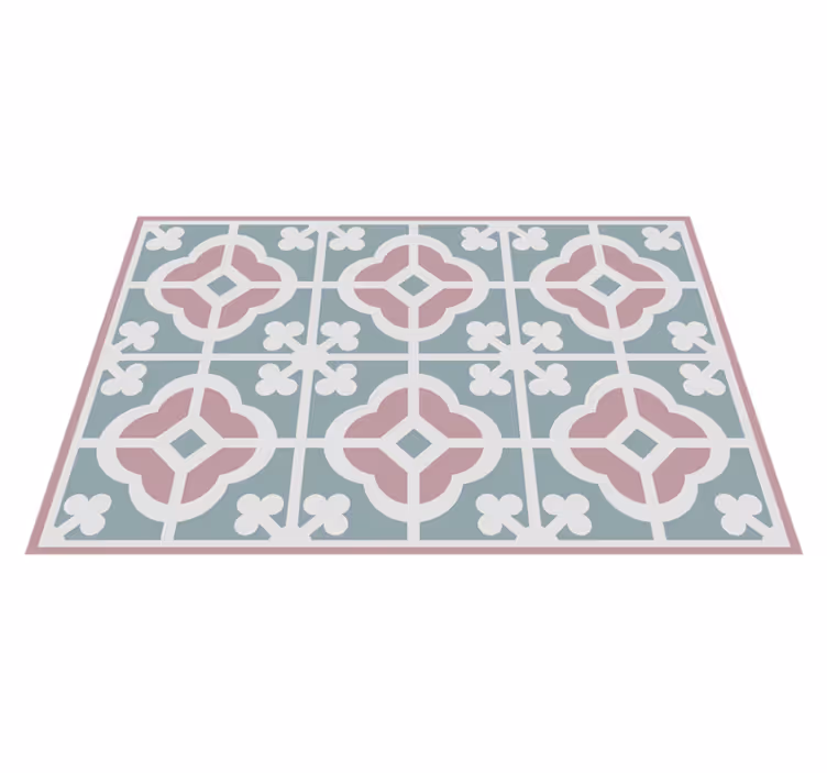 Pastell cementplattor hemma bordstabletter - Tenstickers