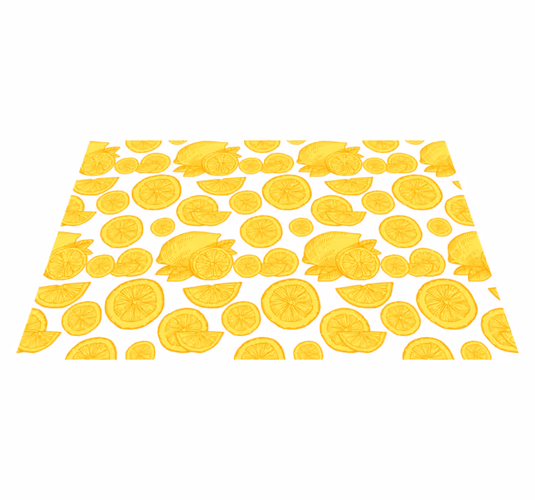Bordstabletter citronskivemönster - Tenstickers