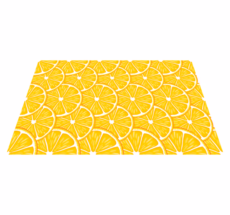Bordstabletter original fräscht citronsmönster - Tenstickers