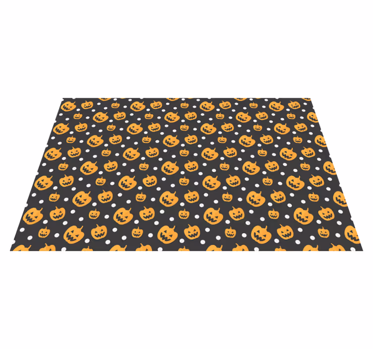 Bordstabletter halloween pumpamönster - Tenstickers