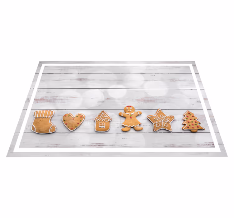 Pepparkakor julkakor bordstabletter - Tenstickers