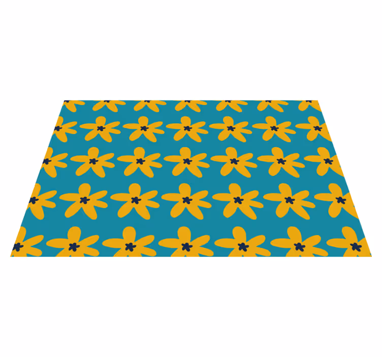 Gula blommor original bordstabletter - Tenstickers