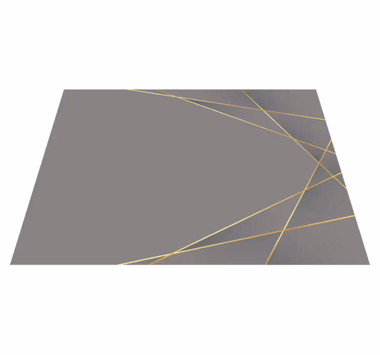 Grå ton geometriska former eleganta bordstabletter - Tenstickers