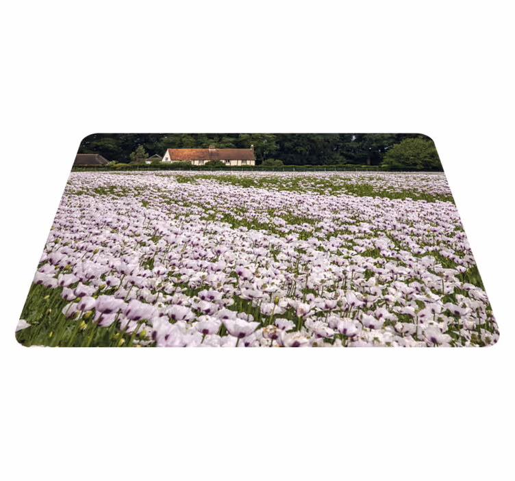 Lavendelblomsterfält bordstabletter original - Tenstickers
