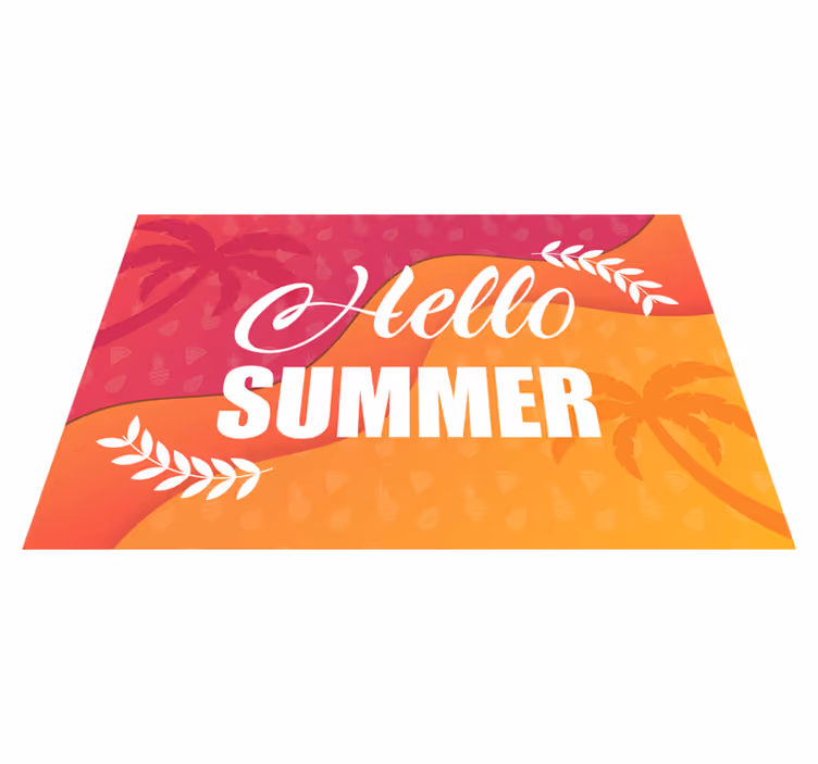 Bordstabletter original sommarhälsning design - Tenstickers
