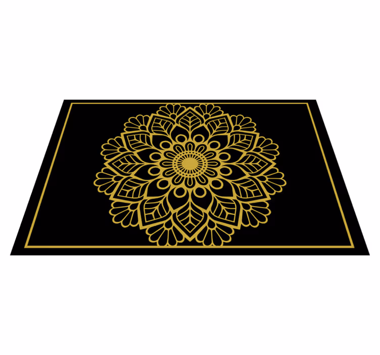 Bordstabletter elegant med graciösa botaniska motiv - Tenstickers