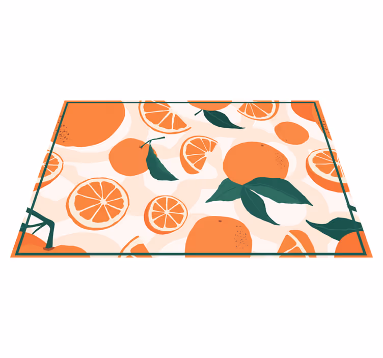 Citrusskiva mönster bordstabletter original - Tenstickers