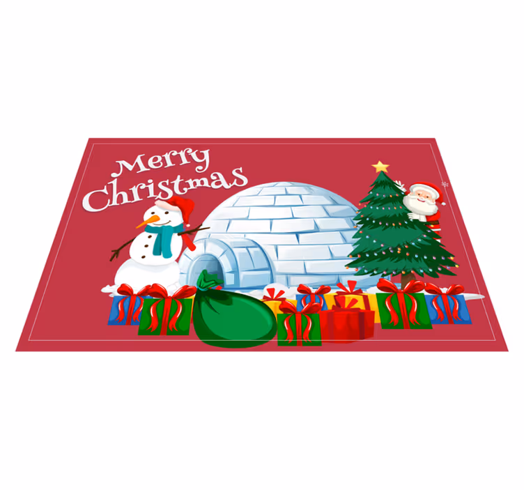 Jul bordstabletter festlig julscenari - Tenstickers