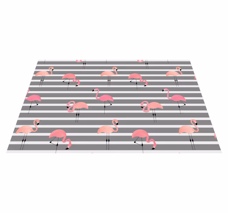 Bordstabletter original med flamingomönster - Tenstickers