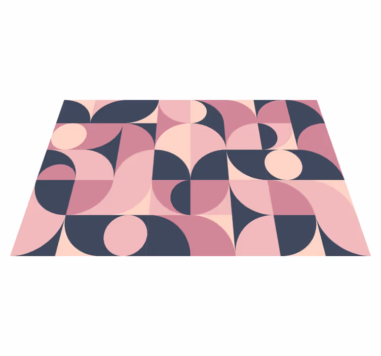 Bordstabletter modernt böljande geometriska mönster - Tenstickers
