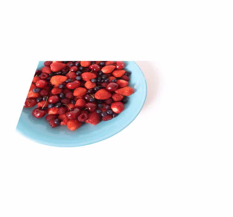 Jordgubbsblandning vinylplattformar - Tenstickers