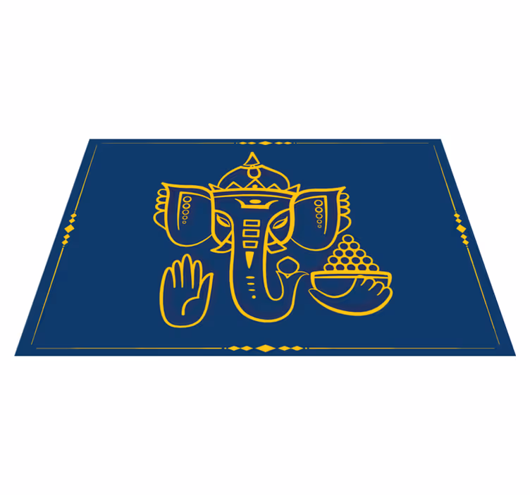 Bordstabletter original traditionellt ganesha-motiv - Tenstickers
