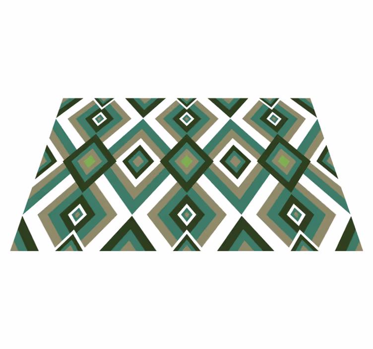 Bordstabletter modernt geometrisk stilarrangemang - Tenstickers