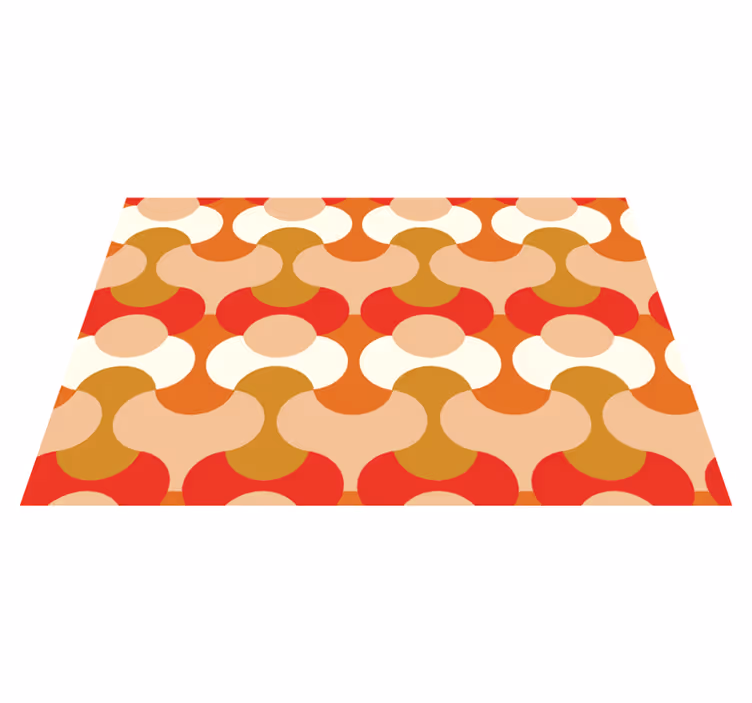 Vibranta geometriska motiv bordstabletter modernt - Tenstickers