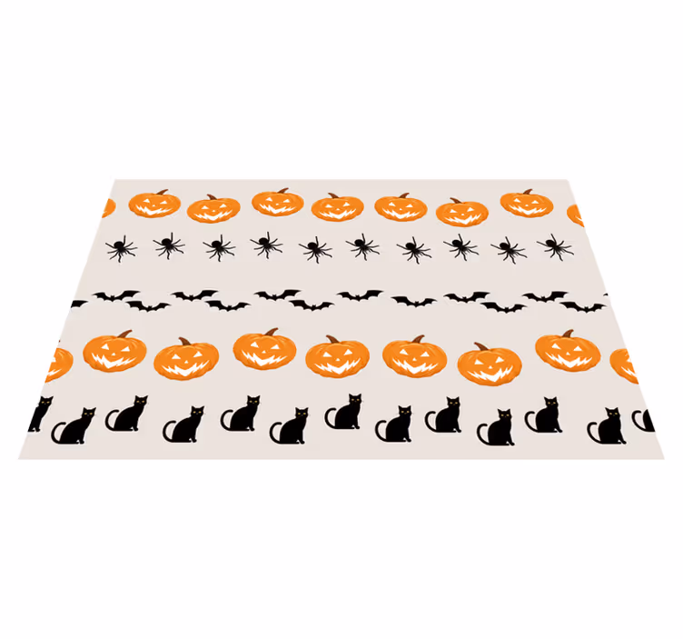 Halloween djur halloween mattor - Tenstickers