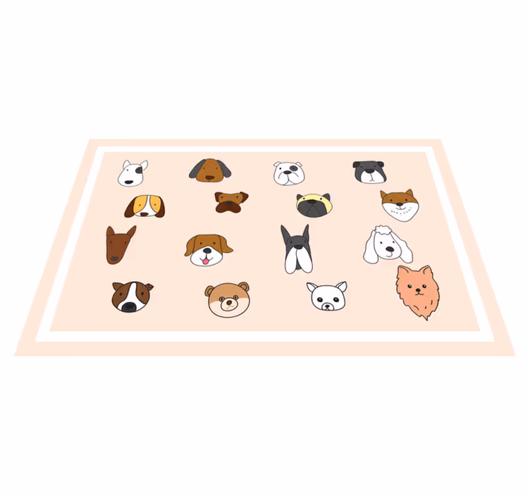 Tecknad hund raser moderna bordstabletter - Tenstickers