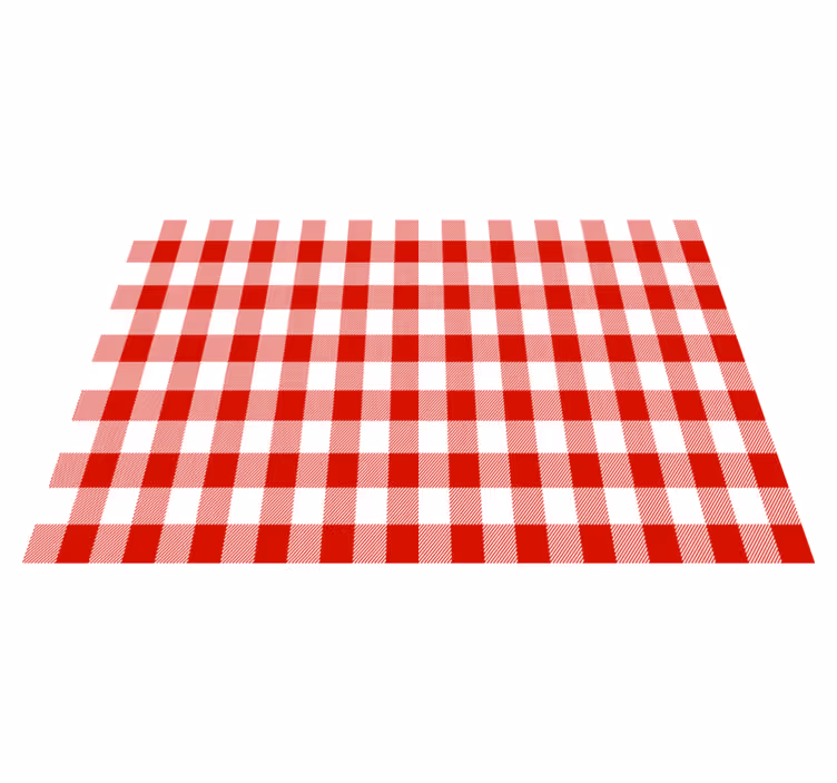 Traditionellt rutigt stil bordstabletter restauranger - Tenstickers