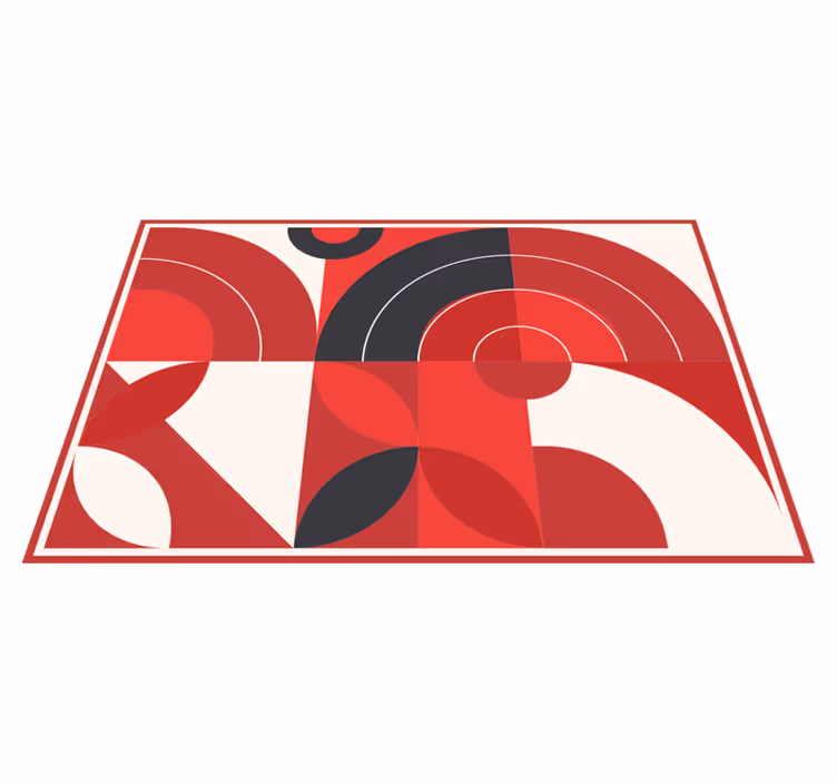 Bordstabletter modernt livliga geometriska former - Tenstickers