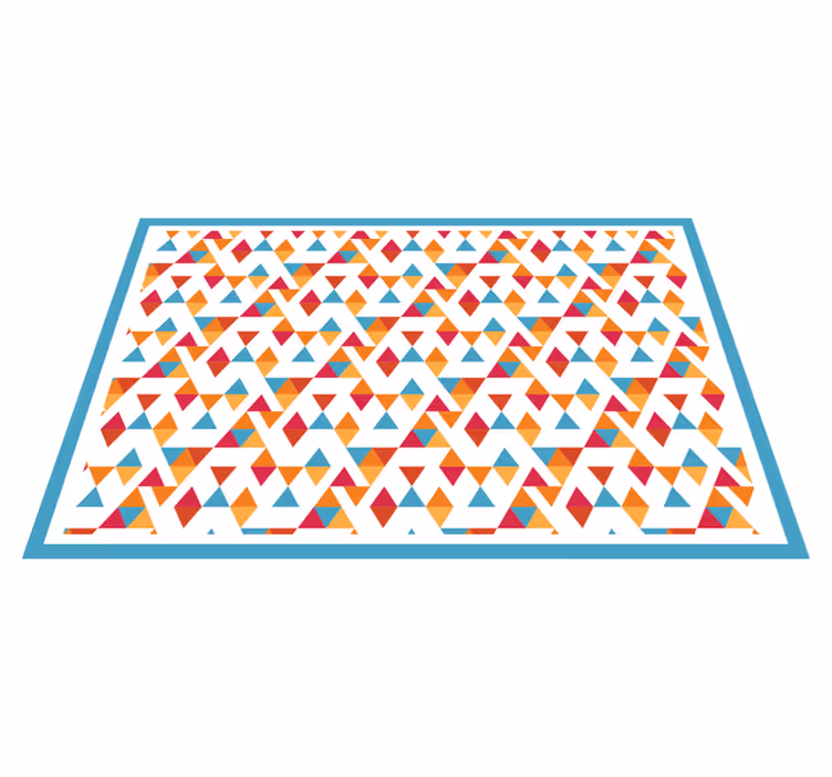 Diamantform geometriska konst original bordstabletter - Tenstickers