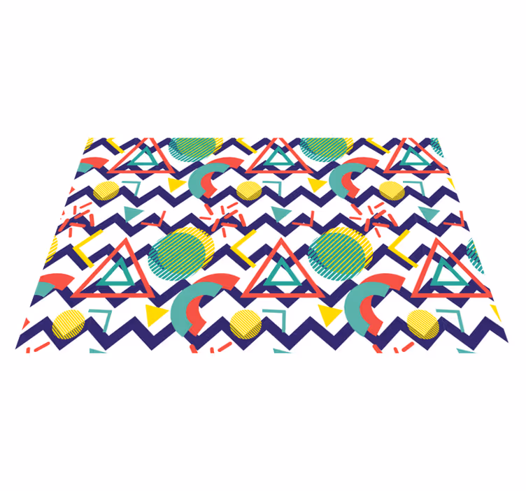 Geometri mönster design bordstabletter modernt - Tenstickers