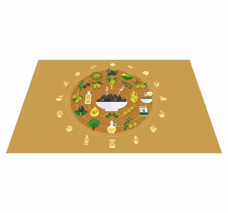 Bordstabletter original olive bowl arrangement - Tenstickers