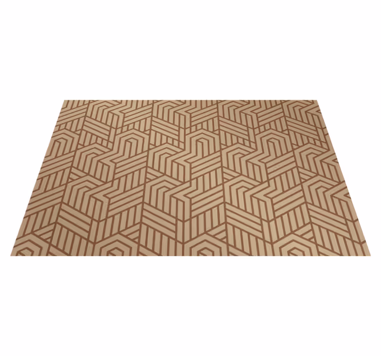 Bordstabletter modernt geometrisk texturerad finish - Tenstickers