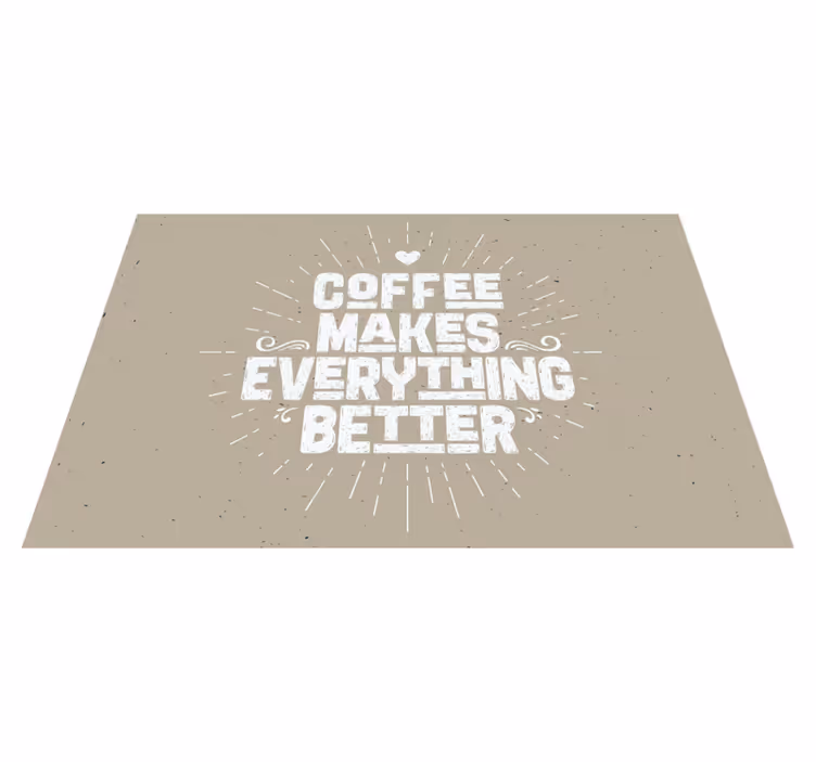 Bordstabletter texter kaffe motivationscitat - Tenstickers