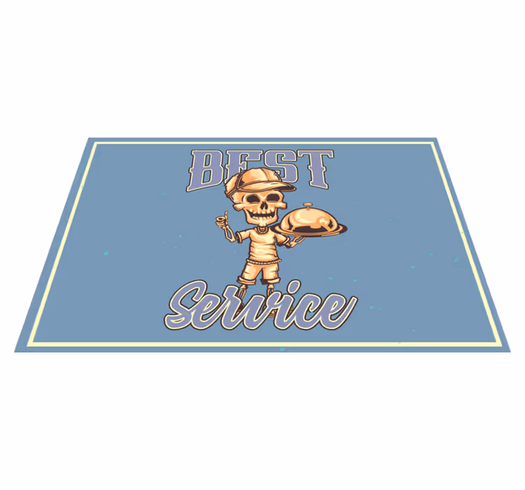 Cool citat mat design restaurang bordstabletter - Tenstickers