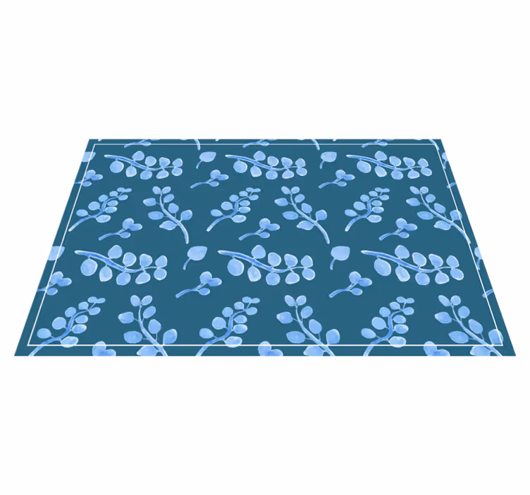 Botanisk blad element bordstabletter - Tenstickers