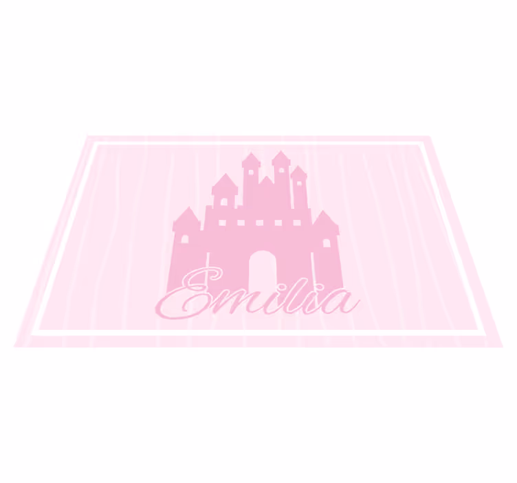 Bordstabletter barnen med slottsdesign - Tenstickers