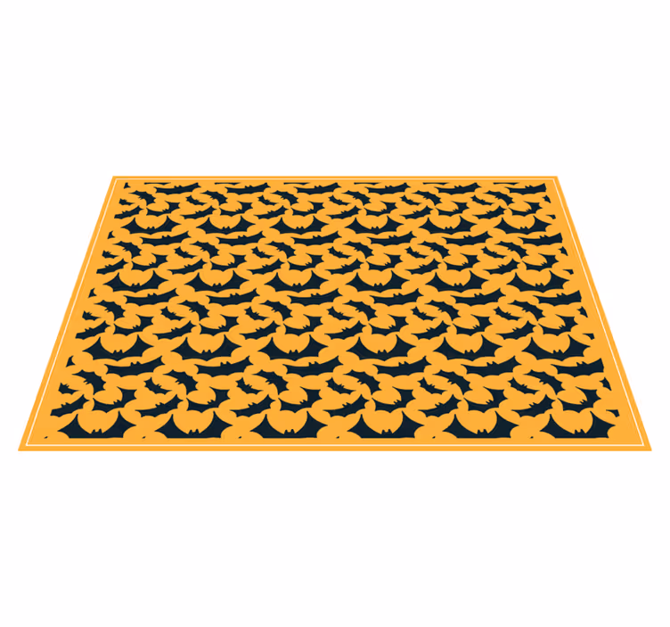 Bordstabletter halloween fladdermusmönster - Tenstickers