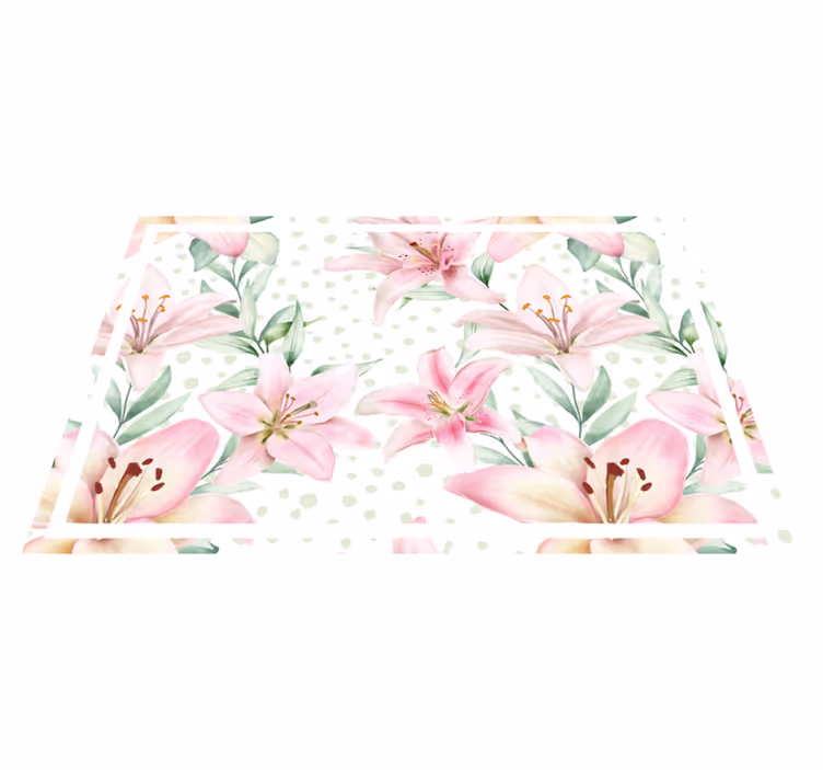Bordstabletter original blomsterliljearrangemang - Tenstickers
