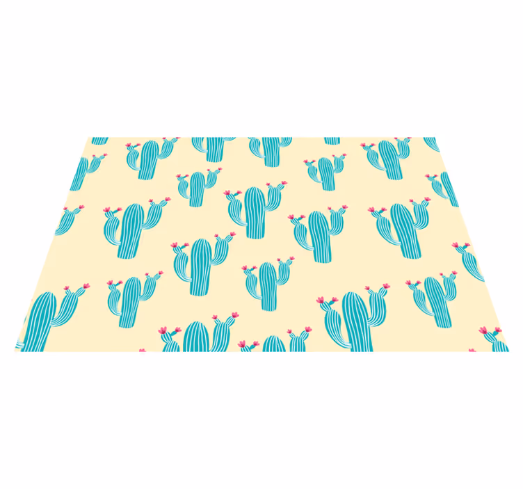 Cactusmönster original bordstabletter - Tenstickers