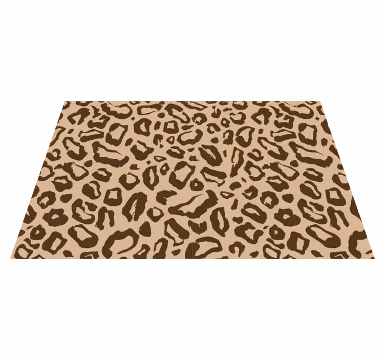 Leopardmönstrade bordstabletter - Tenstickers