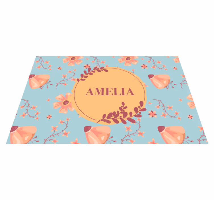 Bordstabletter med namn botanisk personlig namn - Tenstickers