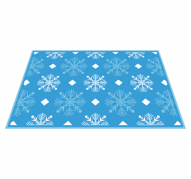 Jul bordstabletter snöflinge mönster bakgrund - Tenstickers