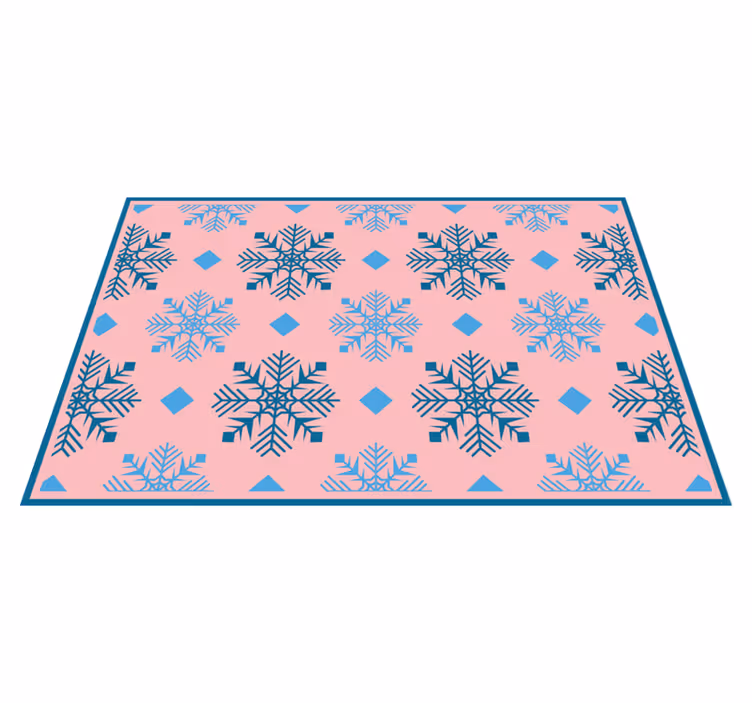 Jul bordstabletter snöflingemönster - Tenstickers