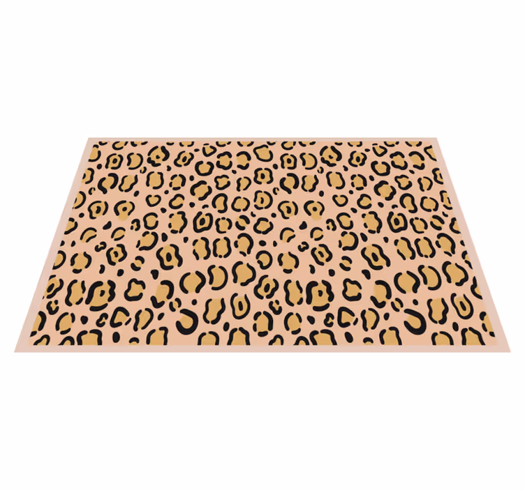 Leopard pastellfärgstryck original bordstabletter - Tenstickers