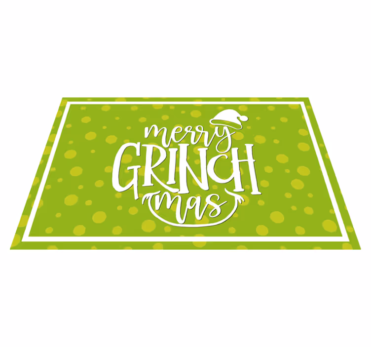 Jul bordstabletter glad grinch juldesign - Tenstickers